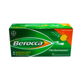 BEROCCA PERFORMANCE NARANJA 30 COM