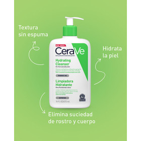 CeraVe · Limpiadora Hidratante (473 ml) 