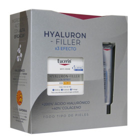 EUCERIN · PACK HYALURON FILLER Filler FPS30 + Contorno de Ojos 25 ml – Tratamiento Antiarrugas Completo