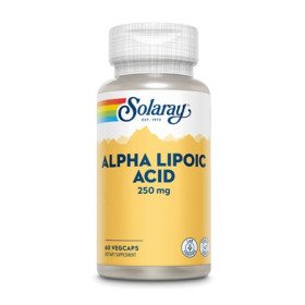 SOLARAY · ALPHA LIPOIC ACID (250 mg) 60 cápsulas vegetales
