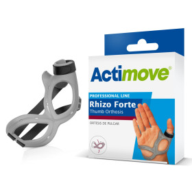 ACTIMOVE · INMOVILIZADOR PULGAR DERECHO · RHIZO FORTE · Talla L · Color Gris
