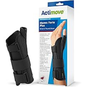 ACTIMOVE · INMOVILIZADOR MUÑECA IZQUIERDA · MANUS FORTE PLUS · Talla XS · Color Negro