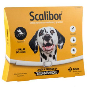 SCALIBOR · COLLAR ANTIPARASITARIO · PERROS GRANDES | Protección eficaz durante 12 meses