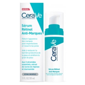 CERAVE · SERUM RETINOL ANTI-MARCAS 30ml | Suaviza marcas post-acné y unifica el tono