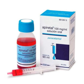 APIRETAL GOTAS · 100 mg/ml 60 ml – Paracetamol para bebés y niños