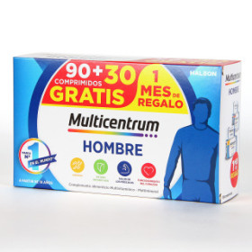 MULTICENTRUM · HOMBRE | Pack Ahorro 4 meses | 90 + 30 comprimidos