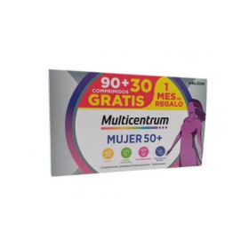 MULTICENTRUM · MUJER 50+ | Pack Ahorro 4 meses | 90 + 30 comprimidos