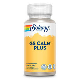 SOLARAY GS CALM PLUS 30 cápsulas | Relajación y equilibrio emocional