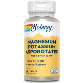SOLARAY · MAGNESIUM POTASSIUM – Equilibrio electrolítico y función muscular