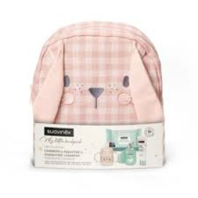 SUAVINEX MOCHILA CONEJO – Set de cuidados para bebé en estuche regalo