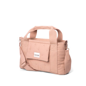 SUAVINEX · WONDER · BOLSO MATERNAL BANDOLERA PARA CARRO | Color Rosa 