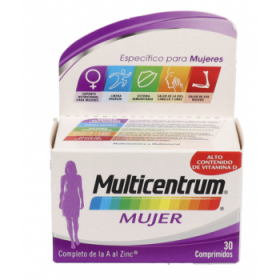 MULTICENTRUM · MUJER | 30 comprimidos 